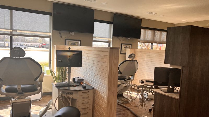 A prepared treatment room ready for a same-day emergency crown repair